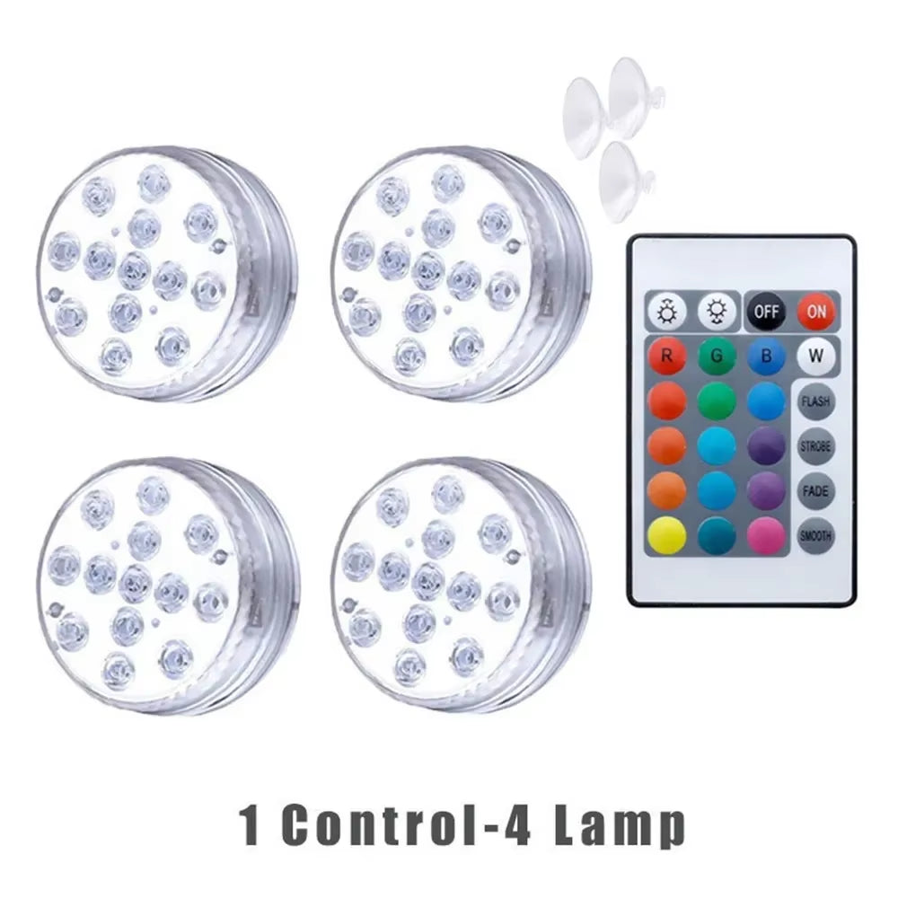 13-LED Submersible Light – Light up Water, Elevate the Mood
