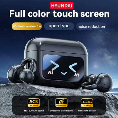 Echogrip™ M100 ENC Ear Clip Earphones – Style, Sound, and Smart Control