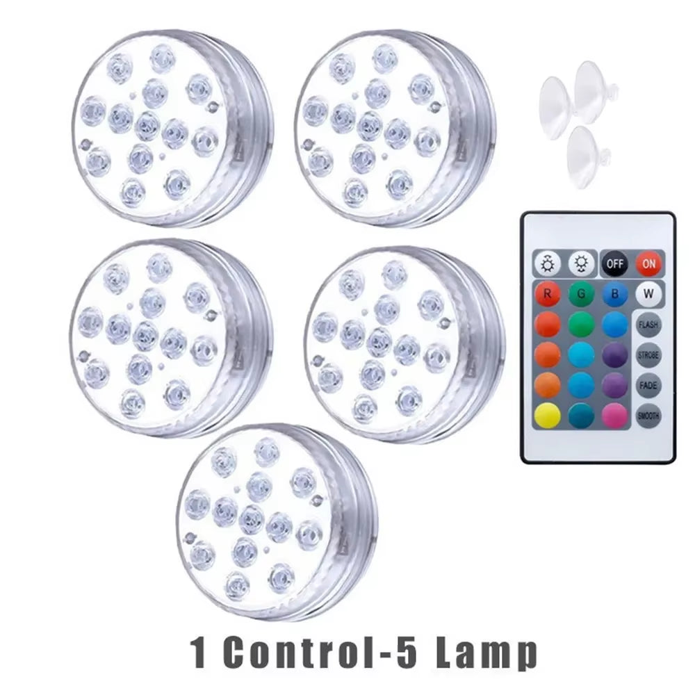 13-LED Submersible Light – Light up Water, Elevate the Mood