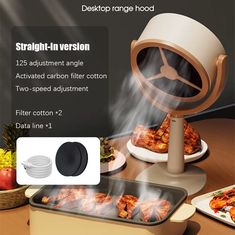 Clear the Air Instantly Cook Freely without the Smoke Portable Power for a Cleaner Kitchen