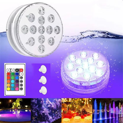 13-LED Submersible Light – Light up Water, Elevate the Mood