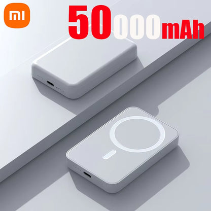 Powersnap™ 50000Mah Magnetic Wireless Power Bank – Ultra Capacity. Ultra Fast. Ultra Smart.