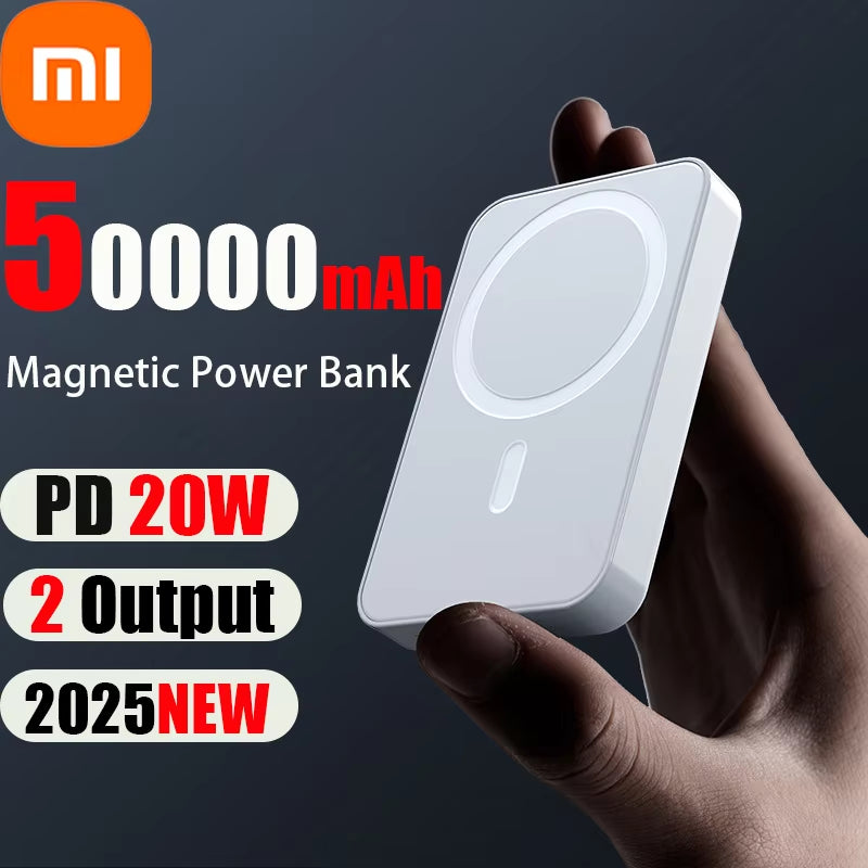Powersnap™ 50000Mah Magnetic Wireless Power Bank – Ultra Capacity. Ultra Fast. Ultra Smart.