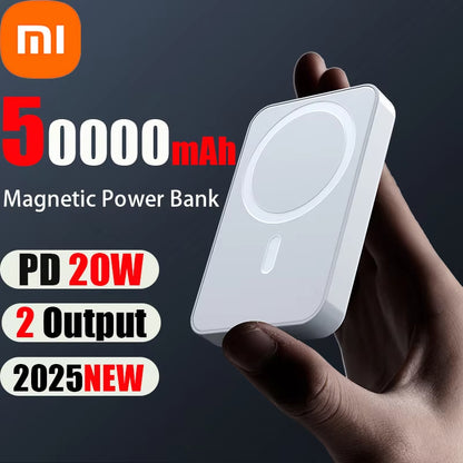 Powersnap™ 50000Mah Magnetic Wireless Power Bank – Ultra Capacity. Ultra Fast. Ultra Smart.